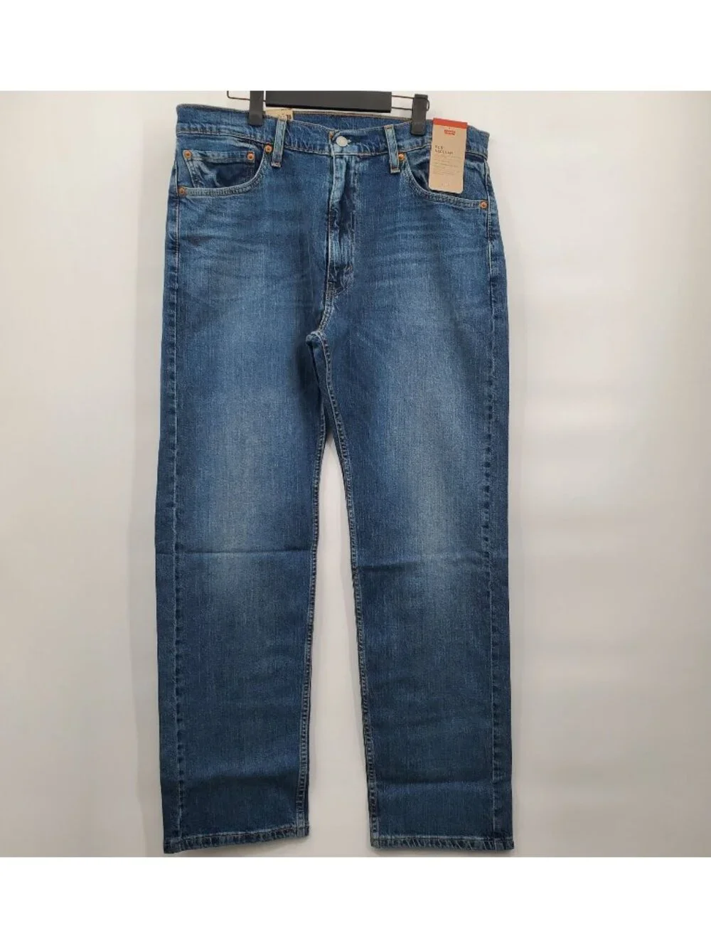 Levi's 505 Regular Ease Regular Straight Leg Midweight Jeans Men Size 36x32 NWT
